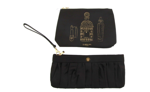 GUERLAIN Paris - Pochette noire de soiré