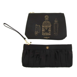 GUERLAIN Paris - Pochette noire de soiré