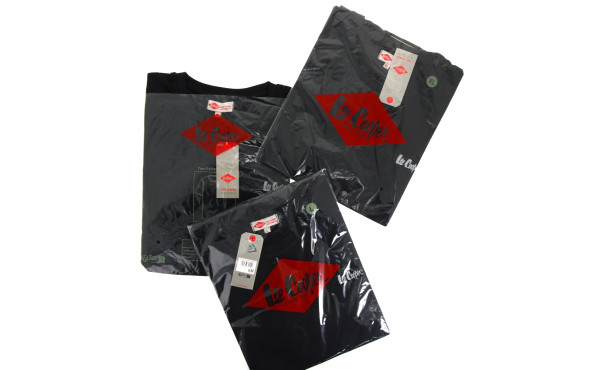 LEE COOPER - Lot de trois tee-shirts noi