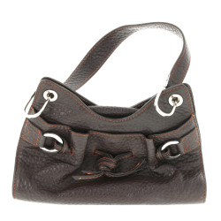 LANCEL - Sac de dame en cuir chocolat, m