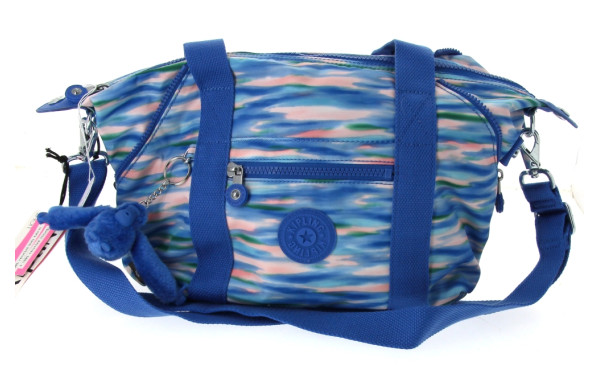 KIPLING - Sac en toile dans les tons ble