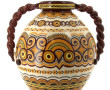 HENRIOT QUIMPER - Vase à deux anses tors