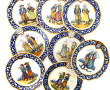 HENRIOT QUIMPER - Service de table en fa