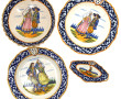 HENRIOT QUIMPER - Service de table en fa