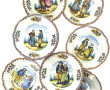 HENRIOT QUIMPER - Service de table en fa