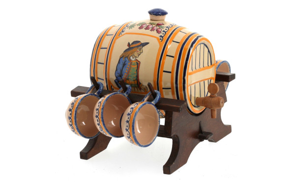 HENRIOT Quimper - Service à liqueur en f