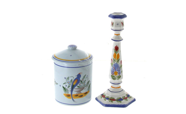 HB Henriot Quimper France - Lot de 2 piè