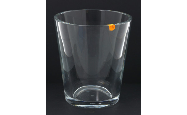 BACCARAT - Vase en cristal, signé, H 23 