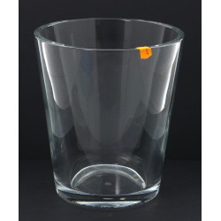 BACCARAT - Vase en cristal, signé, H 23 