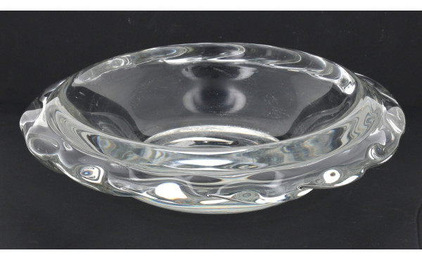 DAUM Nancy France - Coupe à fruits en cr