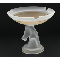 MURANO - Coupe sur piédouche à motif d'u