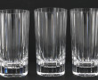 BACCARAT - 5 verres à orangeade en crist