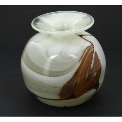 Verrerie de MAURE-VIEIL - Vase boule à c