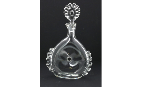 DAUM France - Carafe en cristal avec bou