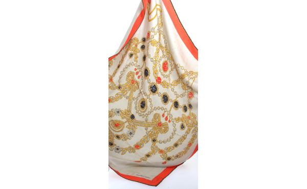 MUST de CARTIER - Carré en soie décor jo