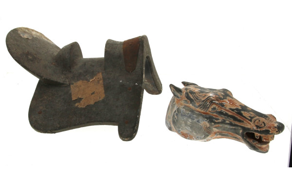 Thème CHEVAL et ANE - Lot comprenant une