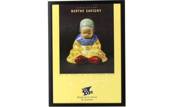 "Berthe SAVIGNY (1882-1958)". Affiche d’