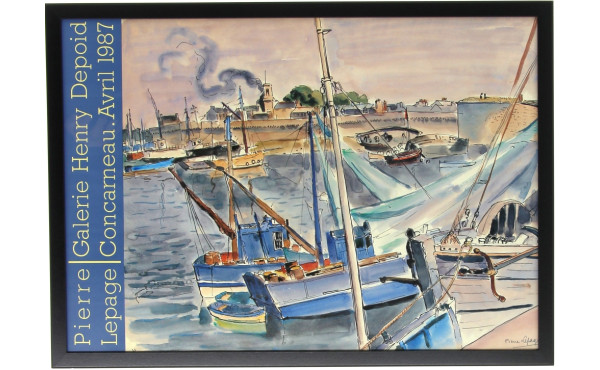 "Pierre LEPAGE (1906-1983)". Affiche d’e