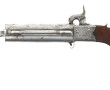 Pistolet à percussion anglais à double c