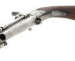 Pistolet à percussion anglais à double c