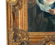 Cadre doré de style rocaille 62 x 52 cm 
