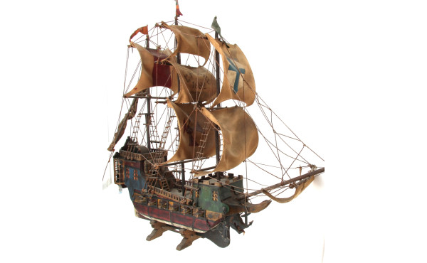 Maquette de galion L'europe 1692 L. 80 c