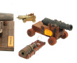 Petite collection de 5 canons miniatures