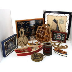 Thème MARINE - Lot d'objets décoratifs t