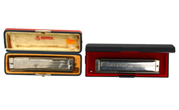 HOHNER - Lot de 2 harmonicas en coffret