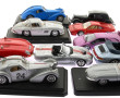 BURAGO - 10 voitures en métal (petits ma