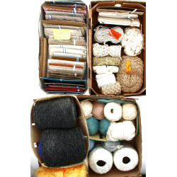 MERCERIE - Lot de mercerie dont bobines 