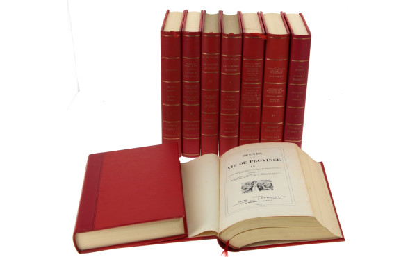 BALZAC - Œuvres d'Honoré de Balzac, 15 v