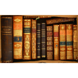 Lot de livres reliés XVIIIème et XIXème 