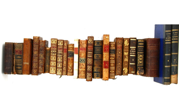 Lot de livres reliés XVIIIè et XIXè (qq 