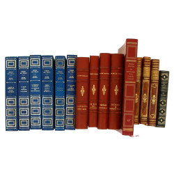 Lot de livres reliés divers dont collect