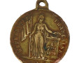 Médaille commémorative en laiton gouvern