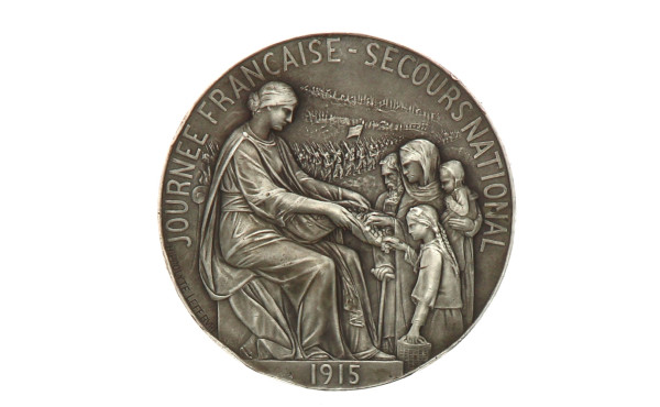 Médaille Journée Française Secours Natio