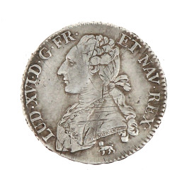 1/2 écu Louis XVI argent 1792, poids: 14