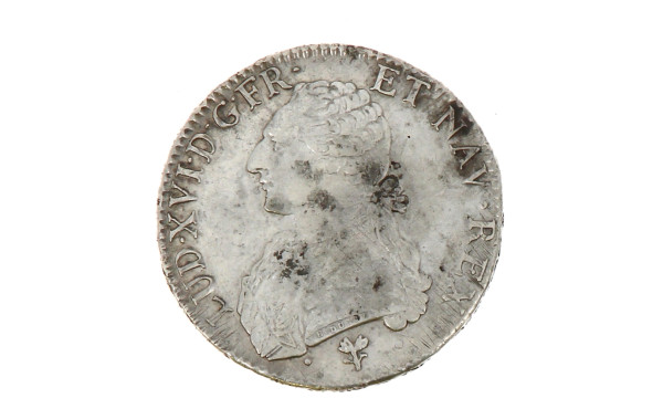 Ecu Louis XVI aux branches de laurier 17