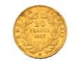 Pièce de 20 F or "1857" atelier A