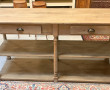 Console moderne style meuble de drapier 