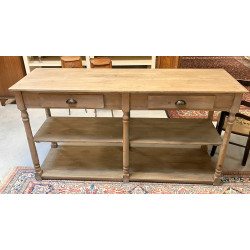 Console moderne style meuble de drapier 