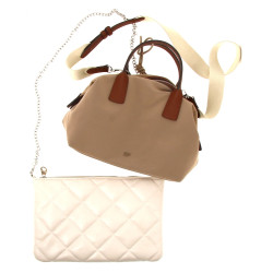 Lot de 2 sac : Sac à main matelassé et s