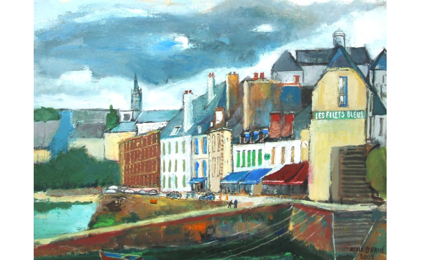Alain GRAVIE (Xxè-XXIè) "Douarnenez, les
