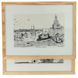 Gérald CLAYTON (XXème) - Lot de 2 sérigr