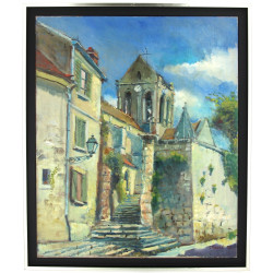 Alain GRAVIE (Xxè-XXIè) "Paysage de Prov