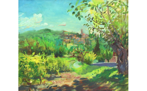 Alain GRAVIE (Xxè-XXIè) "Environs de Gra