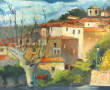 Alain GRAVIE (Xxè-XXIè) "Petit village d