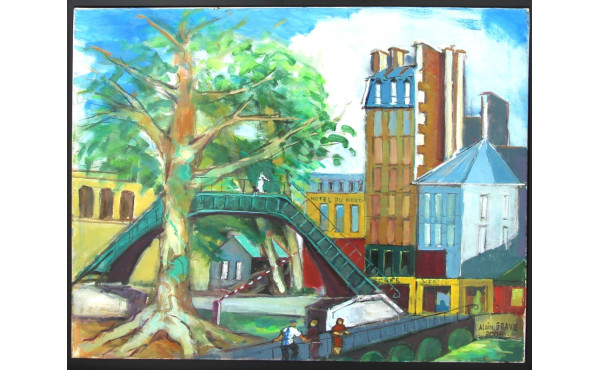 Alain GRAVIE (Xxè-XXIè) "Paris, l'Hôtel 