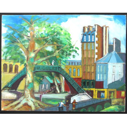 Alain GRAVIE (Xxè-XXIè) "Paris, l'Hôtel 